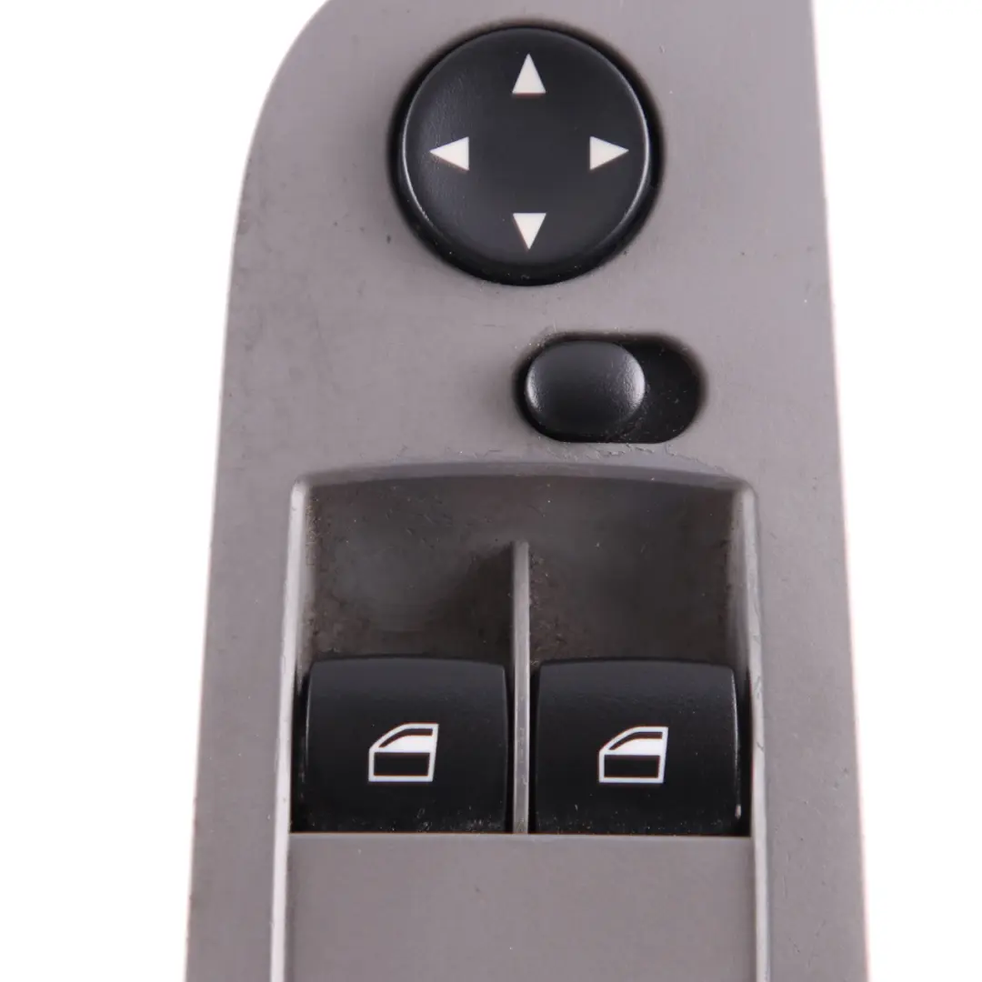 BMW E92 LCI Window Lifter Switch Driver's Side Right O/S Button Grey - SKU rhd-9132169 - Part number 9132169