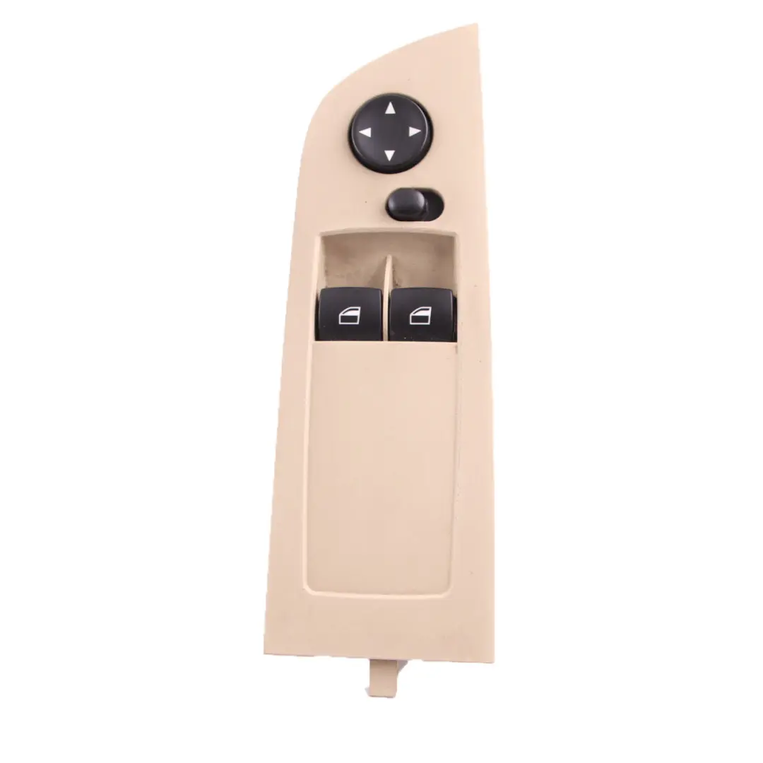 BMW E92 LCI Window Lifter Switch Driver's Side Right O/S Button Beige - SKU rhd-9132170 - Part number 9132170