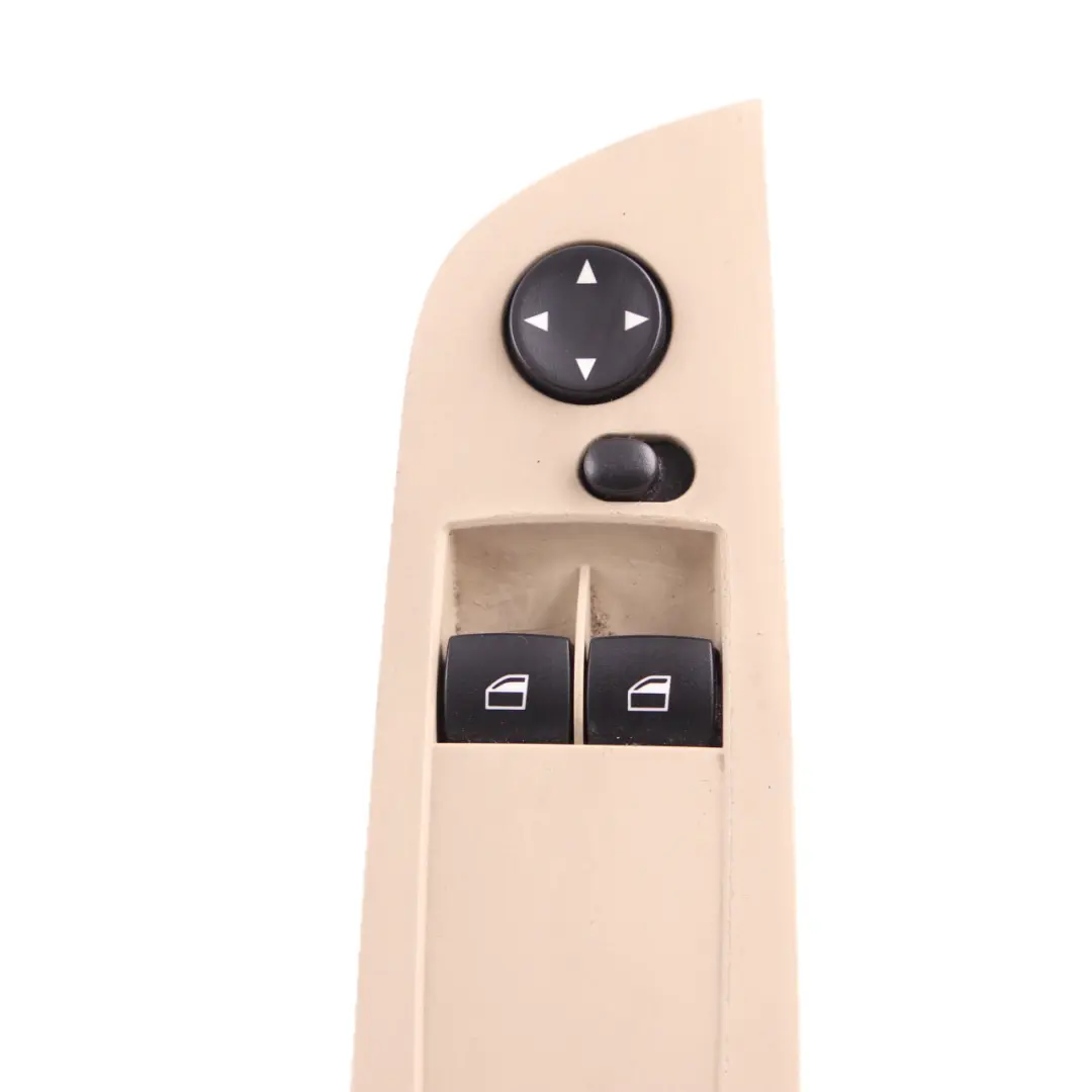 BMW E92 LCI Window Lifter Switch Driver's Side Right O/S Button Beige - SKU rhd-9132170 - Part number 9132170