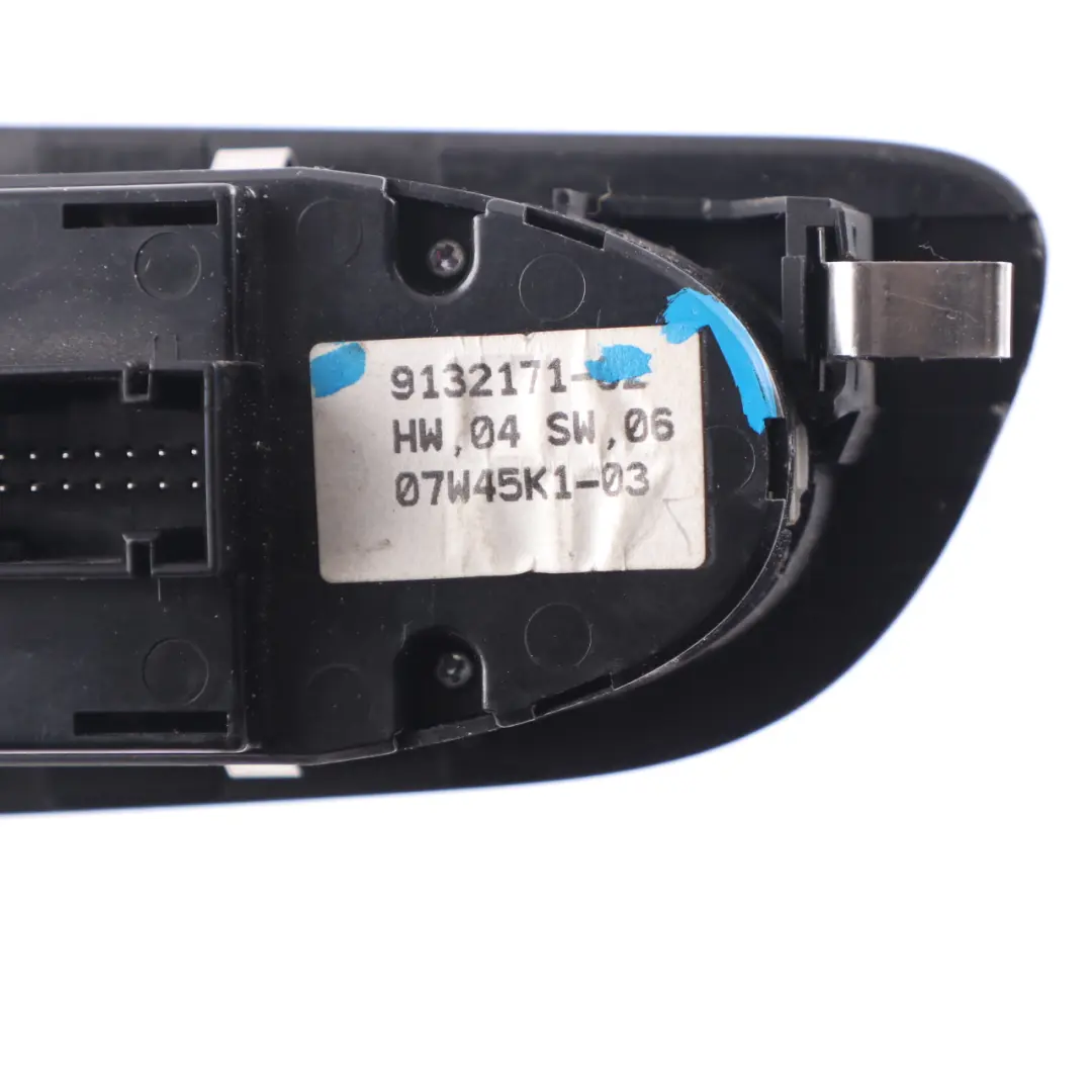 Unidad Interruptor Elevador Ventana Regulador Lado Conductor 9132171 para BMW E92 con número de pieza 9217359 BMW E92 Unidad Interruptor Elevador Ventana Regulador Lado Conductor 9132171 - SKU rhd-9132171-1 - Número de pieza 9217359