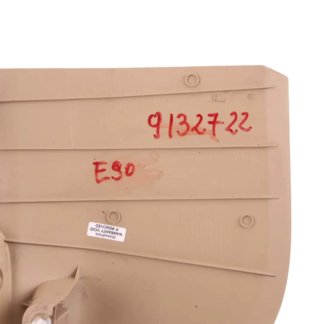 Lateral Door Trim Panel Front Right O/S Beige 7067082 to BMW 3 Series E90 E91 LCI with Part number 9132722 BMW 3 Series E90 E91 LCI Lateral Door Trim Panel Front Right O/S Beige 7067082 - SKU rhd-9132722 - Part number 9132722