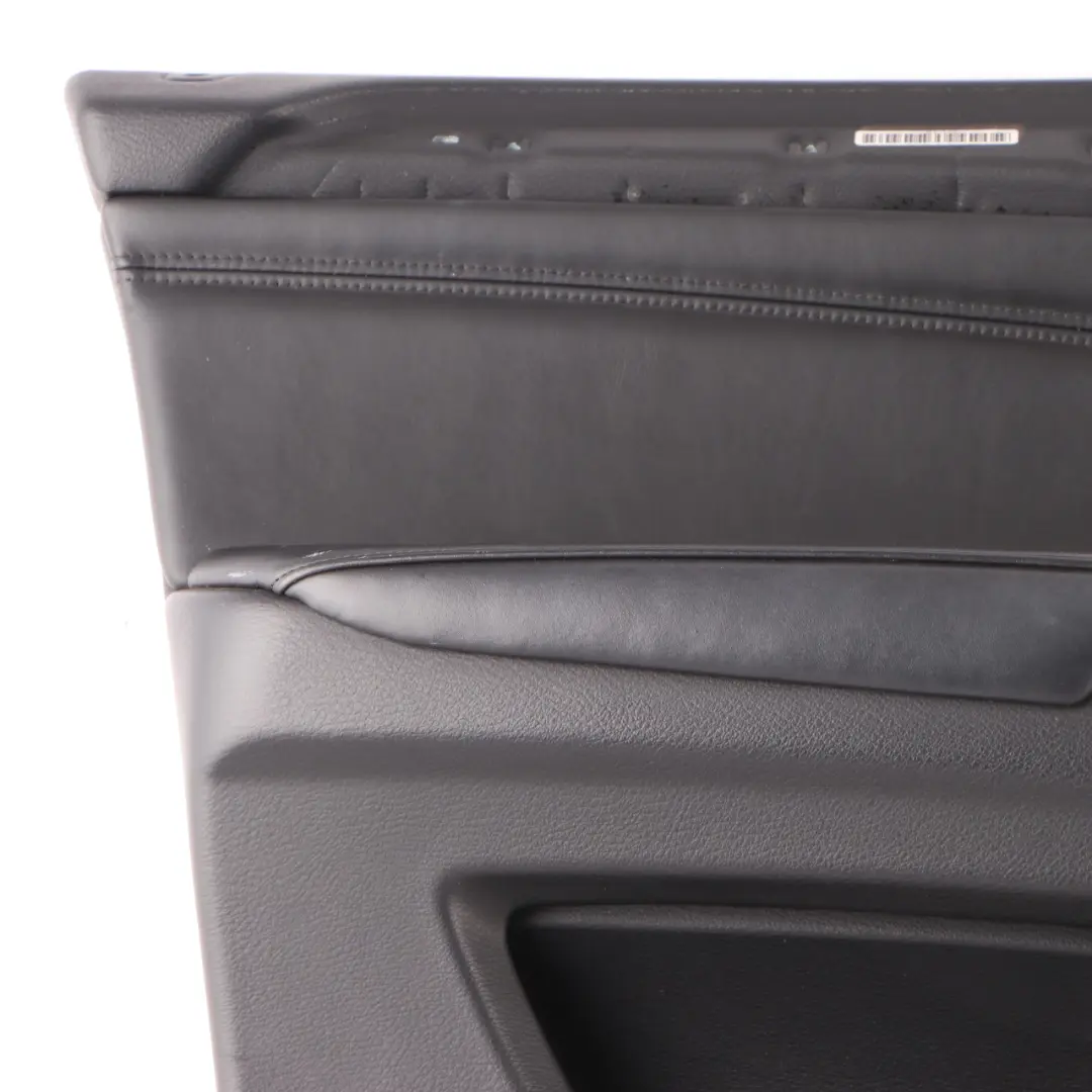  Door Card BMW X5 E70 Front Left N/S Trim Lining Cover Leather Nappa Black - SKU rhd-9133557 - Part number 9133557