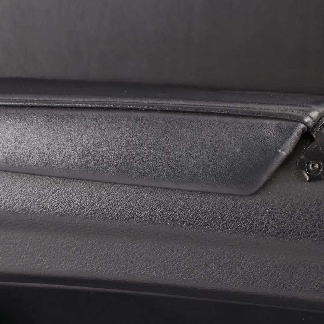  Door Card BMW X5 E70 Front Left N/S Trim Lining Cover Leather Nappa Black - SKU rhd-9133557 - Part number 9133557