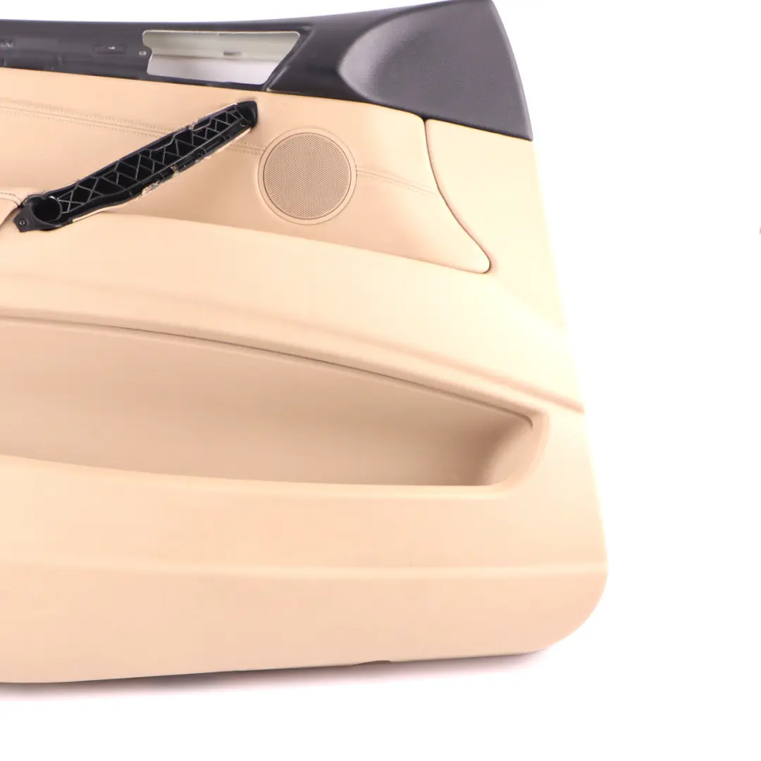  Door Card BMW X5 E70 Front Left N/S Trim Lining Cover Leather Nappa Beige - SKU rhd-9133561 - Part number 9133561