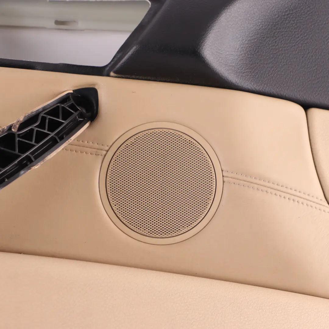 Door Card BMW X5 E70 Front Left N/S Trim Lining Cover Leather Nappa Beige to with Part number 9133561 Door Card BMW X5 E70 Front Left N/S Trim Lining Cover Leather Nappa Beige - SKU rhd-9133561 - Part number 9133561