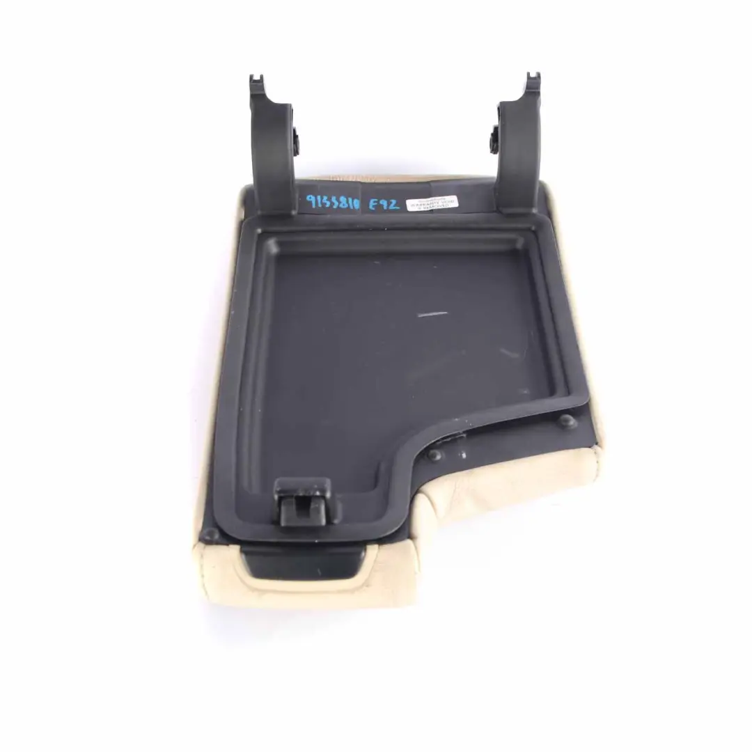 BMW E92 E93 Leather Cover Centre Console Armrest Cream Beige 9133810 - SKU rhd-9133810 - Part number 6951568
