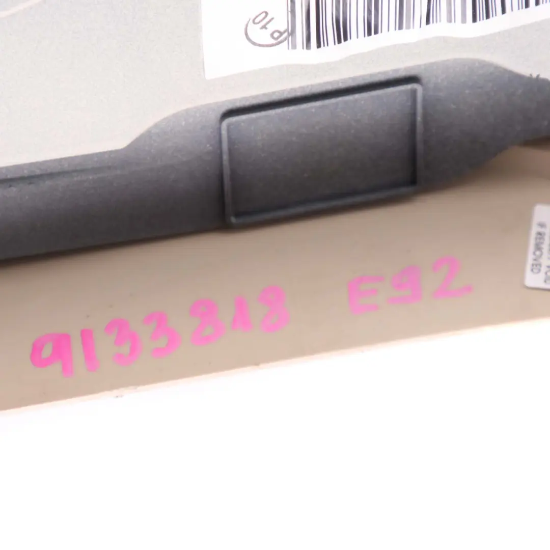 Split Slide Creambeige Beige Leather Centre Console Armrest to BMW E92 E93 with Part number 9133818 BMW E92 E93 Split Slide Creambeige Beige Leather Centre Console Armrest - SKU rhd-9133818 - Part number 9133818