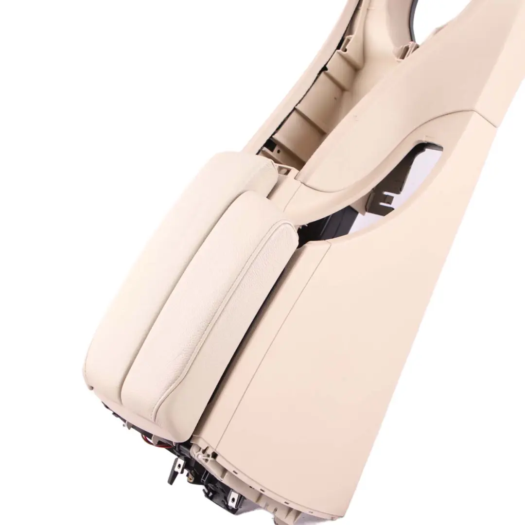 BMW E92 E93 Split Slide Creambeige Beige Leather Centre Console Armrest - SKU rhd-9133818 - Part number 9133818