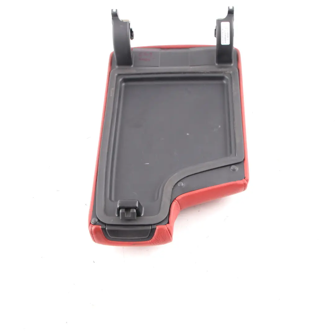 Leather Dakota Red Cover Centre Console Armrest to BMW E90 E91 E92 LCI with Part number 9134489 BMW E90 E91 E92 LCI Leather Dakota Red Cover Centre Console Armrest - SKU rhd-9134489-1 - Part number 9134489