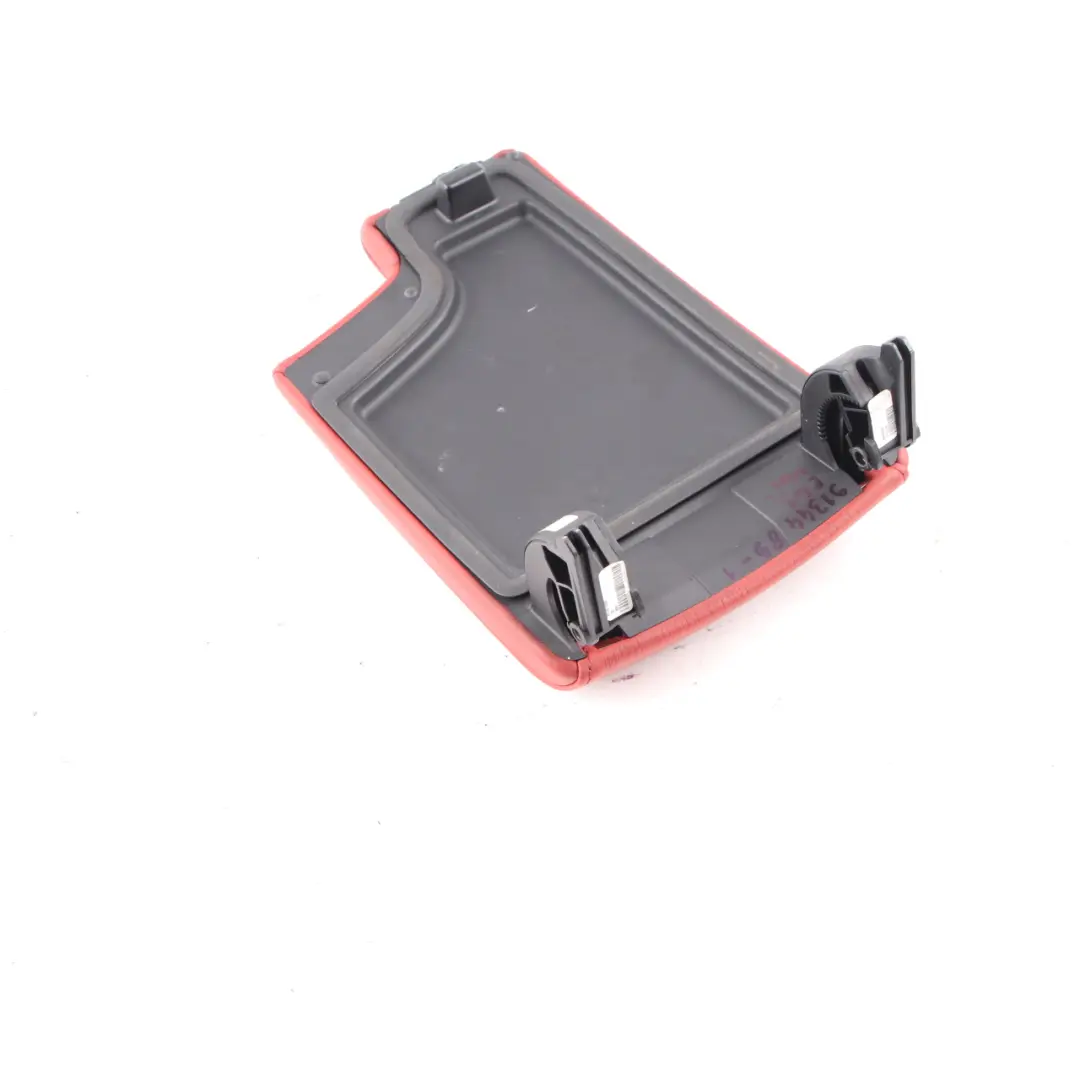 BMW E90 E91 E92 LCI Leather Dakota Red Cover Centre Console Armrest - SKU rhd-9134489-1 - Part number 9134489