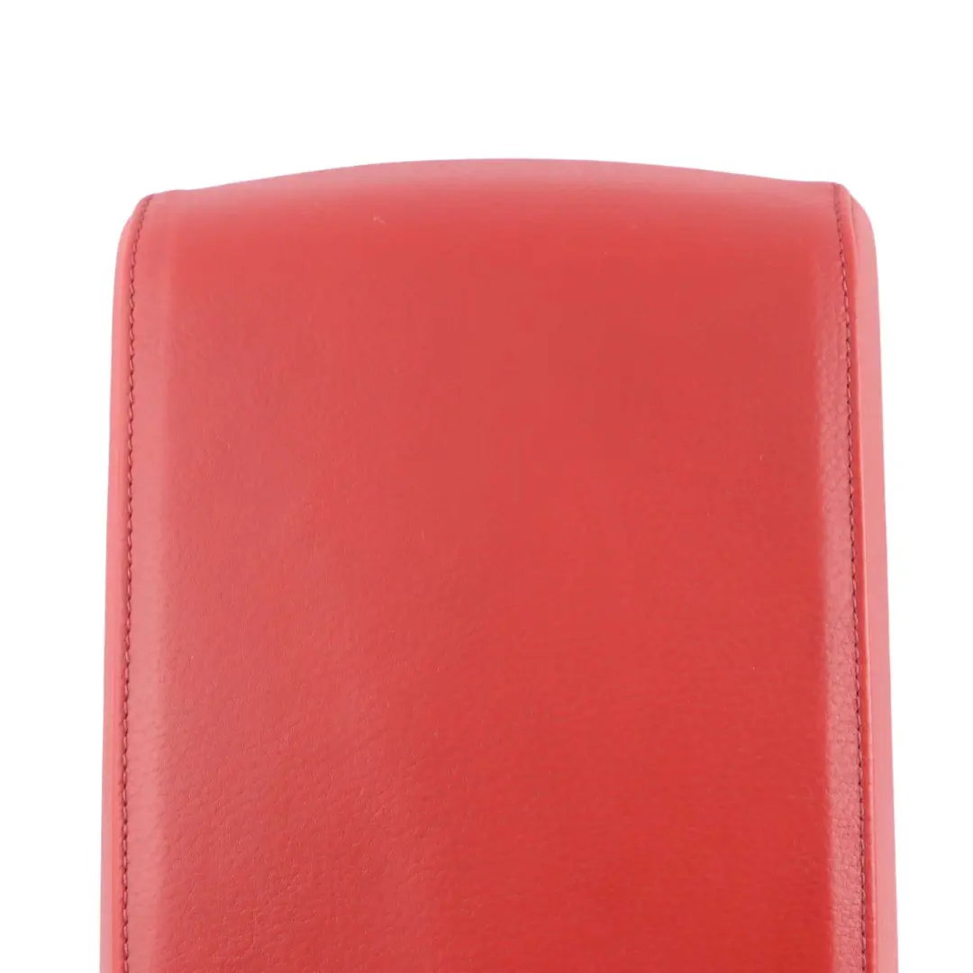 Leather Dakota Red Cover Centre Console Armrest to BMW E90 E91 E92 LCI with Part number 9134489 BMW E90 E91 E92 LCI Leather Dakota Red Cover Centre Console Armrest - SKU rhd-9134489 - Part number 9134489