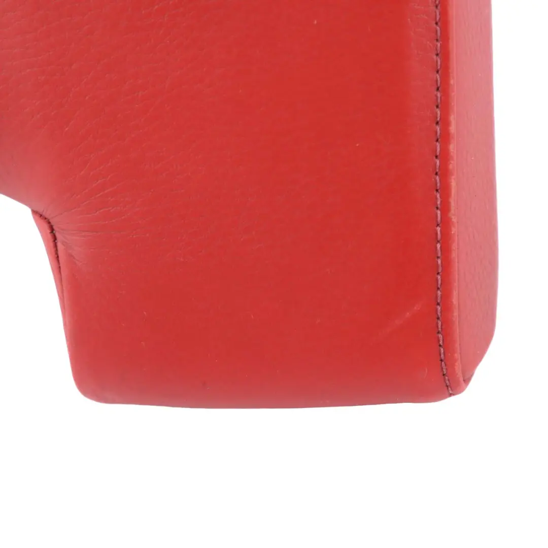 Leather Dakota Red Cover Centre Console Armrest to BMW E90 E91 E92 LCI with Part number 9134489 BMW E90 E91 E92 LCI Leather Dakota Red Cover Centre Console Armrest - SKU rhd-9134489 - Part number 9134489