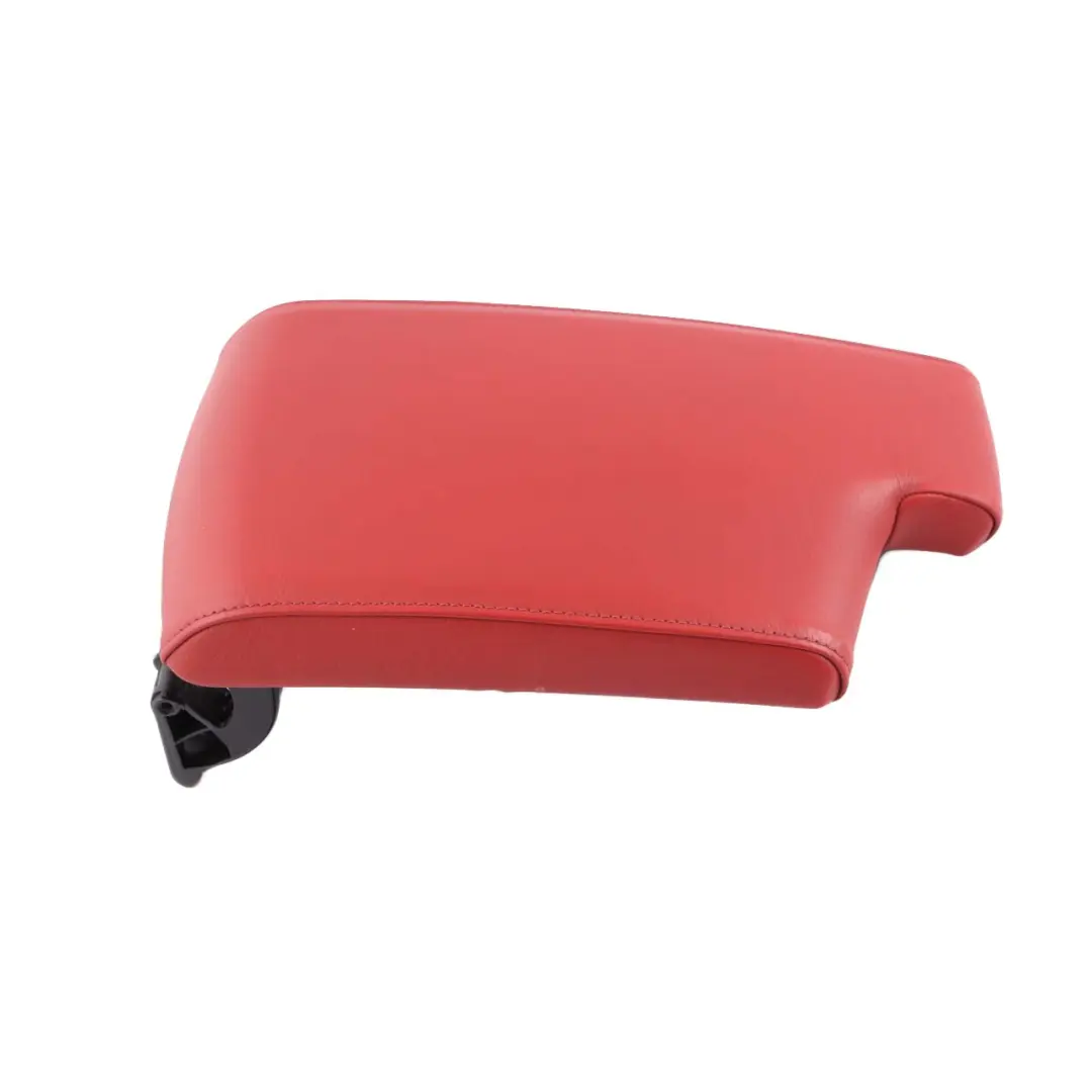 Leather Dakota Red Cover Centre Console Armrest to BMW E90 E91 E92 LCI with Part number 9134489 BMW E90 E91 E92 LCI Leather Dakota Red Cover Centre Console Armrest - SKU rhd-9134489 - Part number 9134489