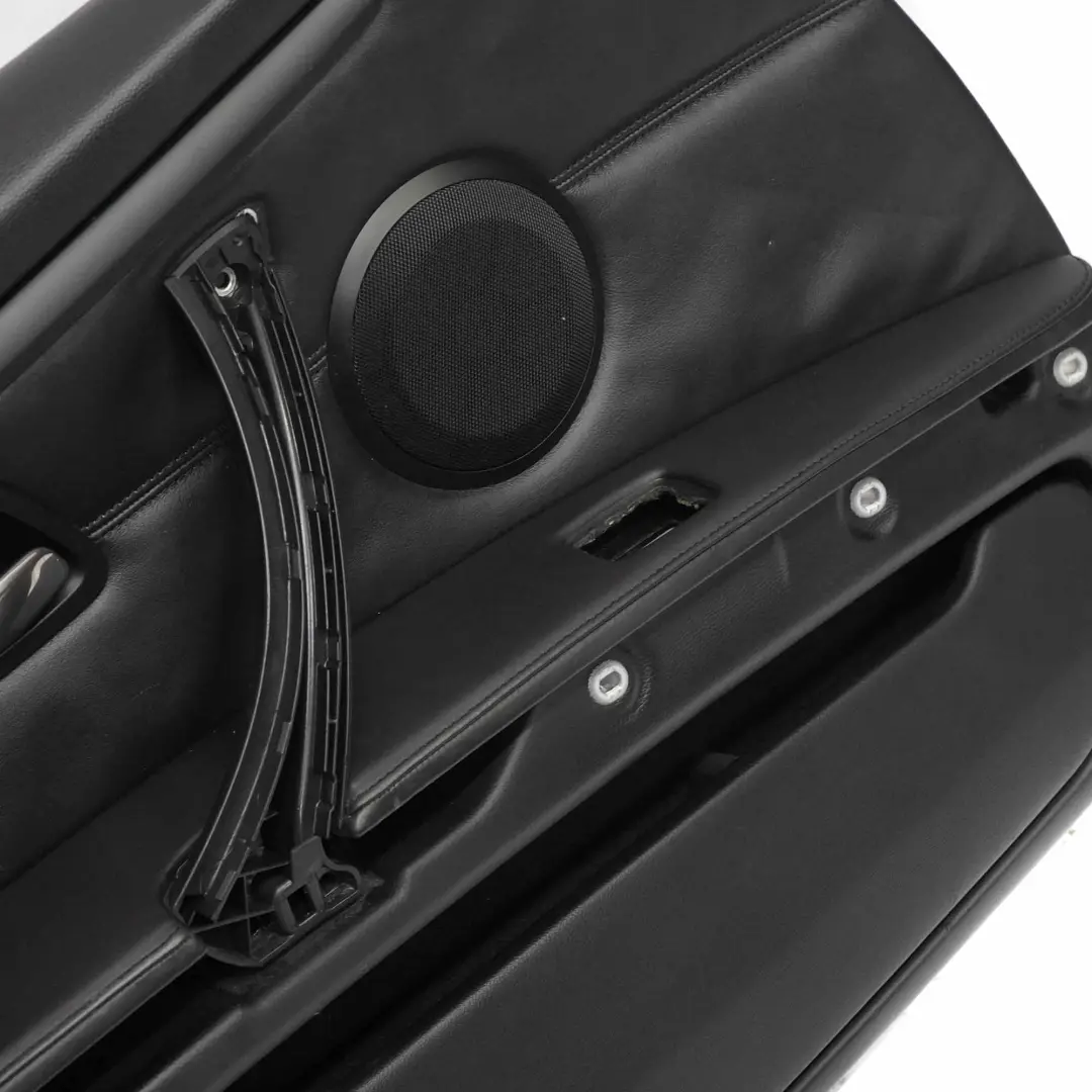 Door Card Front Left N/S Lining Trim Panel Black Leather Walknappa to BMW E92 E93 with Part number 9135481 BMW E92 E93 Door Card Front Left N/S Lining Trim Panel Black Leather Walknappa - SKU rhd-9135481 - Part number 9135481