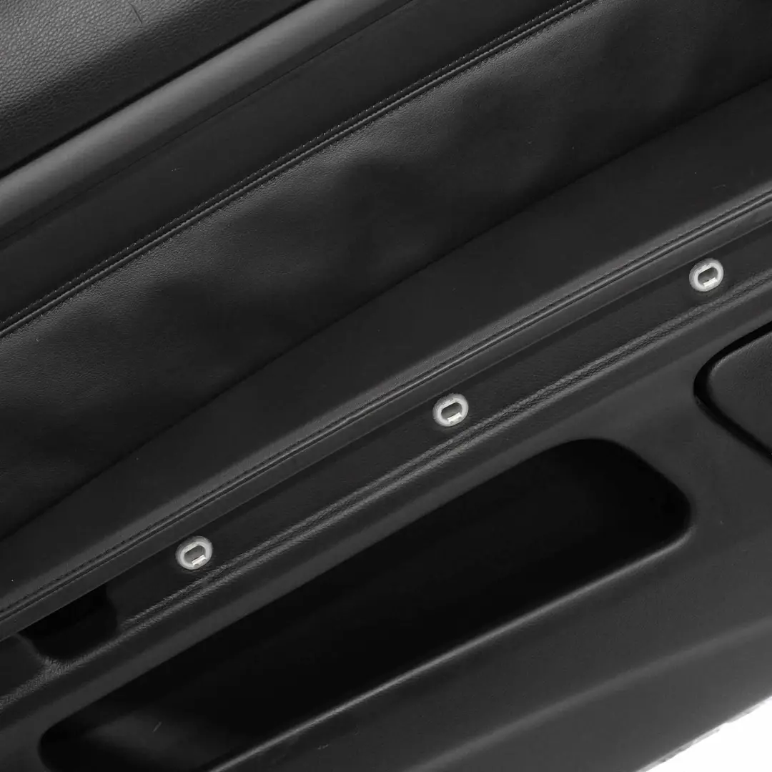 Door Card Front Left N/S Lining Trim Panel Black Leather Walknappa to BMW E92 E93 with Part number 9135481 BMW E92 E93 Door Card Front Left N/S Lining Trim Panel Black Leather Walknappa - SKU rhd-9135481 - Part number 9135481