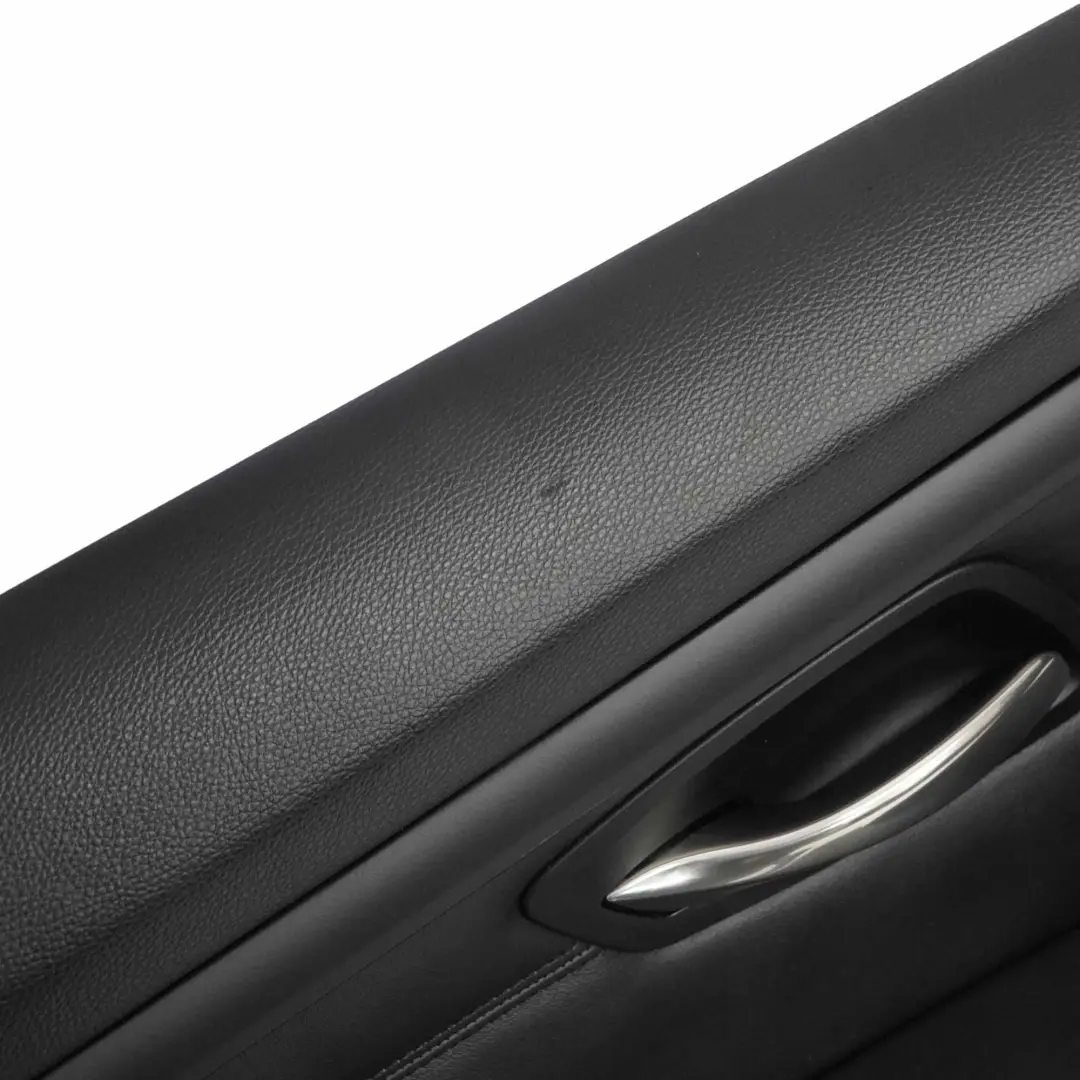 BMW E92 E93 Door Card Front Left N/S Lining Trim Panel Black Leather Walknappa - SKU rhd-9135481 - Part number 9135481