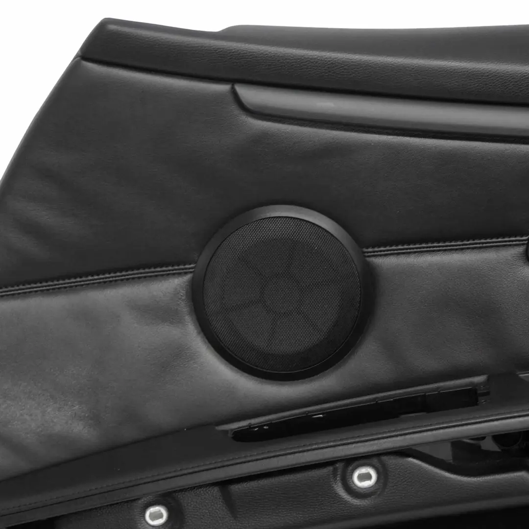 BMW E92 E93 Door Card Front Right O/S Lining Trim Panel Black Leather Walknappa - SKU rhd-9135482 - Part number 9135482
