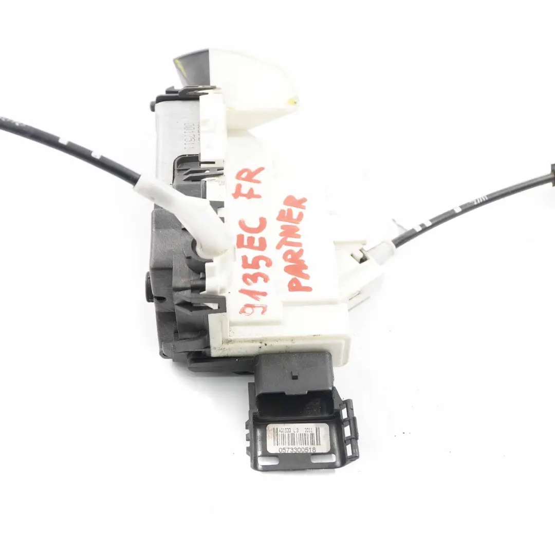 Door Lock Citroen Berlingo Peugeot Partner Front Right O/S Mechanism to with Part number 9135EC Door Lock Citroen Berlingo Peugeot Partner Front Right O/S Mechanism - SKU rhd-9135EC - Part number 9135EC