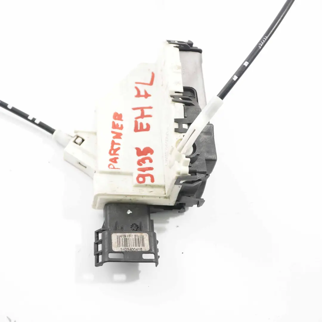 Door Lock Citroen Berlingo Peugeot Partner Front Left N/S Mechanism to with Part number 9135EH Door Lock Citroen Berlingo Peugeot Partner Front Left N/S Mechanism - SKU rhd-9135EH - Part number 9135EH