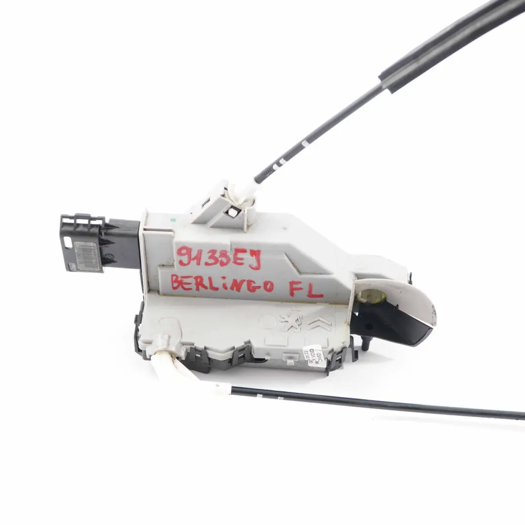 Door Lock Citroen Berlingo Peugeot Partner Front Left N/S Mechanism to with Part number 9135EJ Door Lock Citroen Berlingo Peugeot Partner Front Left N/S Mechanism - SKU rhd-9135EJ - Part number 9135EJ
