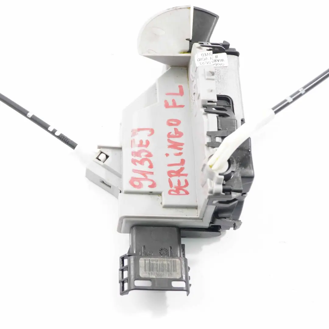 Door Lock Citroen Berlingo Peugeot Partner Front Left N/S Mechanism to with Part number 9135EJ Door Lock Citroen Berlingo Peugeot Partner Front Left N/S Mechanism - SKU rhd-9135EJ - Part number 9135EJ