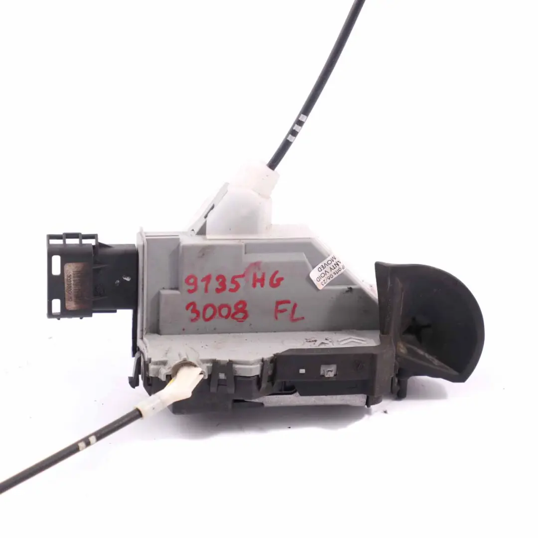 Peugeot 3008 Door Lock Front Left N/S Latch Catch Actuator Mechanism - SKU rhd-9135HG - Part number 9135HG