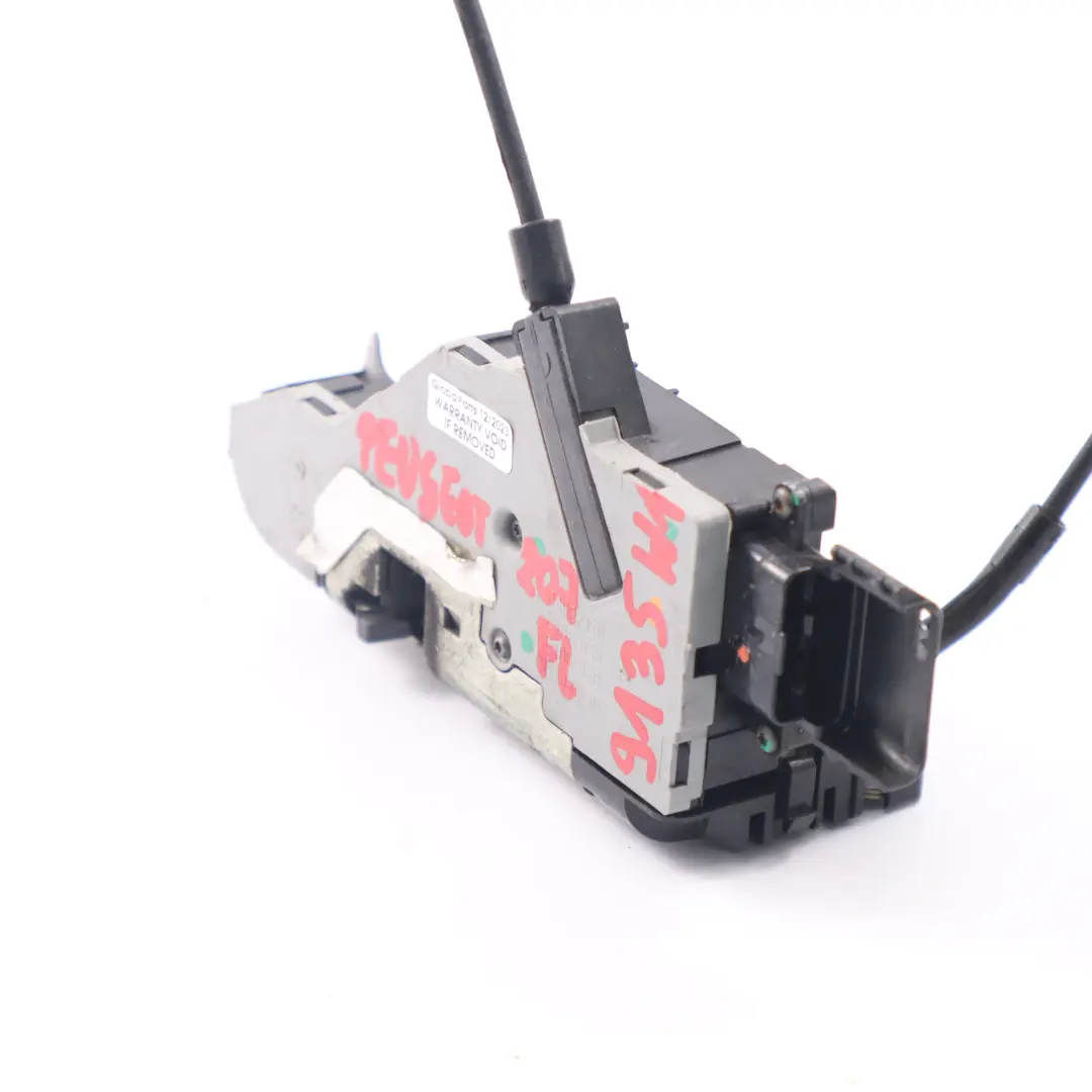 Door Lock Front Left N/S Latch Catch Actuator Mechanism to Peugeot 207 with Part number 9135W1 Peugeot 207 Door Lock Front Left N/S Latch Catch Actuator Mechanism - SKU rhd-9135W1 - Part number 9135W1