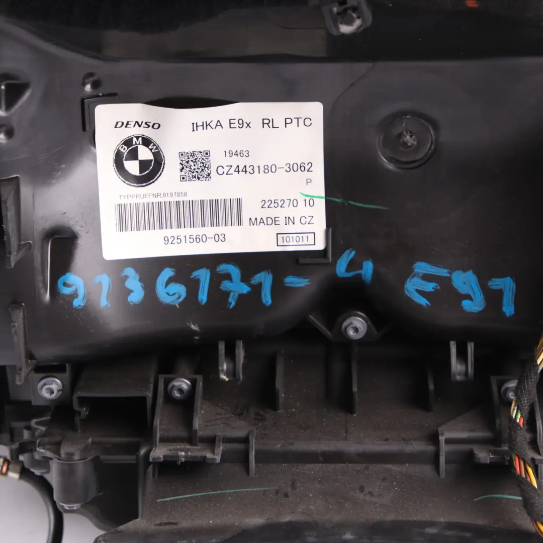 Heater Matrix Housing Front Flap Part Air Con Blower Unit to BMW E90 E91 with Part number 9136171 BMW E90 E91 Heater Matrix Housing Front Flap Part Air Con Blower Unit - SKU rhd-9136171-4 - Part number 9136171