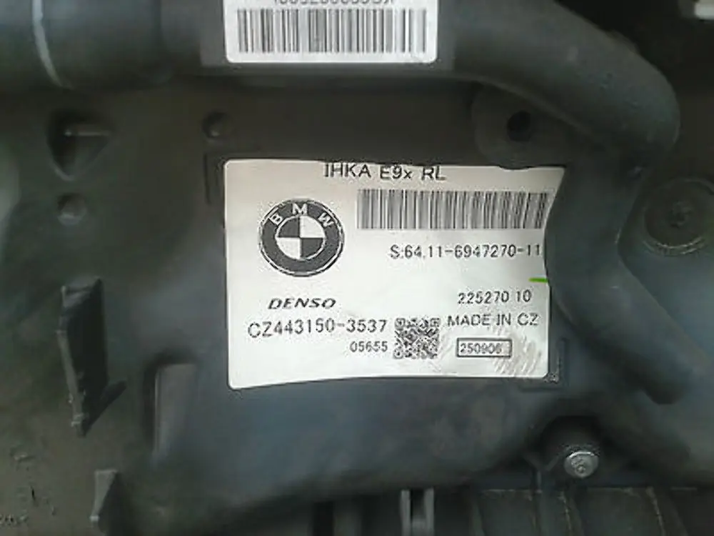 Heater Radiator Matrix Unit Complete to BMW 3 Series e90 e91 with Part number 64116947270 BMW 3 Series e90 e91 Heater Radiator Matrix Unit Complete - SKU rhd-9136171 - Part number 64116947270