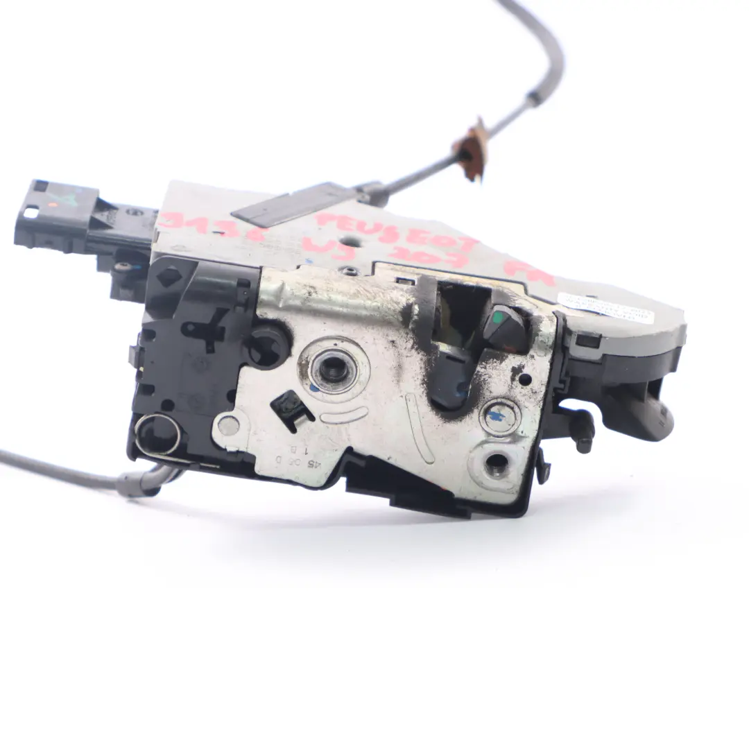 Door Lock Front Right O/S Latch Catch Actuator Mechanism to Peugeot 207 with Part number 9136W9 Peugeot 207 Door Lock Front Right O/S Latch Catch Actuator Mechanism - SKU rhd-9136W9 - Part number 9136W9