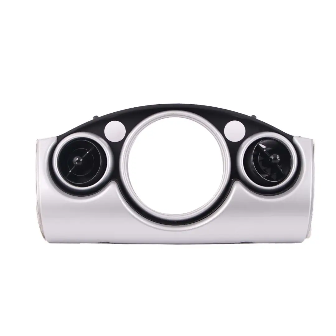 Dashboard Trim Cover Mini R50 R52 R53 Dash Panel Strip Centre Silver to with Part number 9141919 Dashboard Trim Cover Mini R50 R52 R53 Dash Panel Strip Centre Silver - SKU rhd-9141919 - Part number 9141919