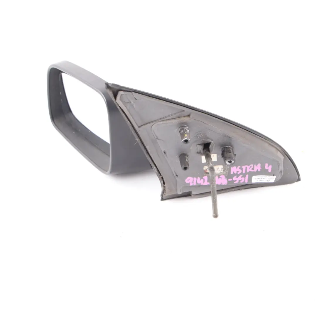 MK4 Wing Mirror Outside Door Left N/S Star Silver to Vauxhall Astra G with Part number 9142143 Vauxhall Astra G MK4 Wing Mirror Outside Door Left N/S Star Silver - SKU rhd-9142143-SSI - Part number 9142143