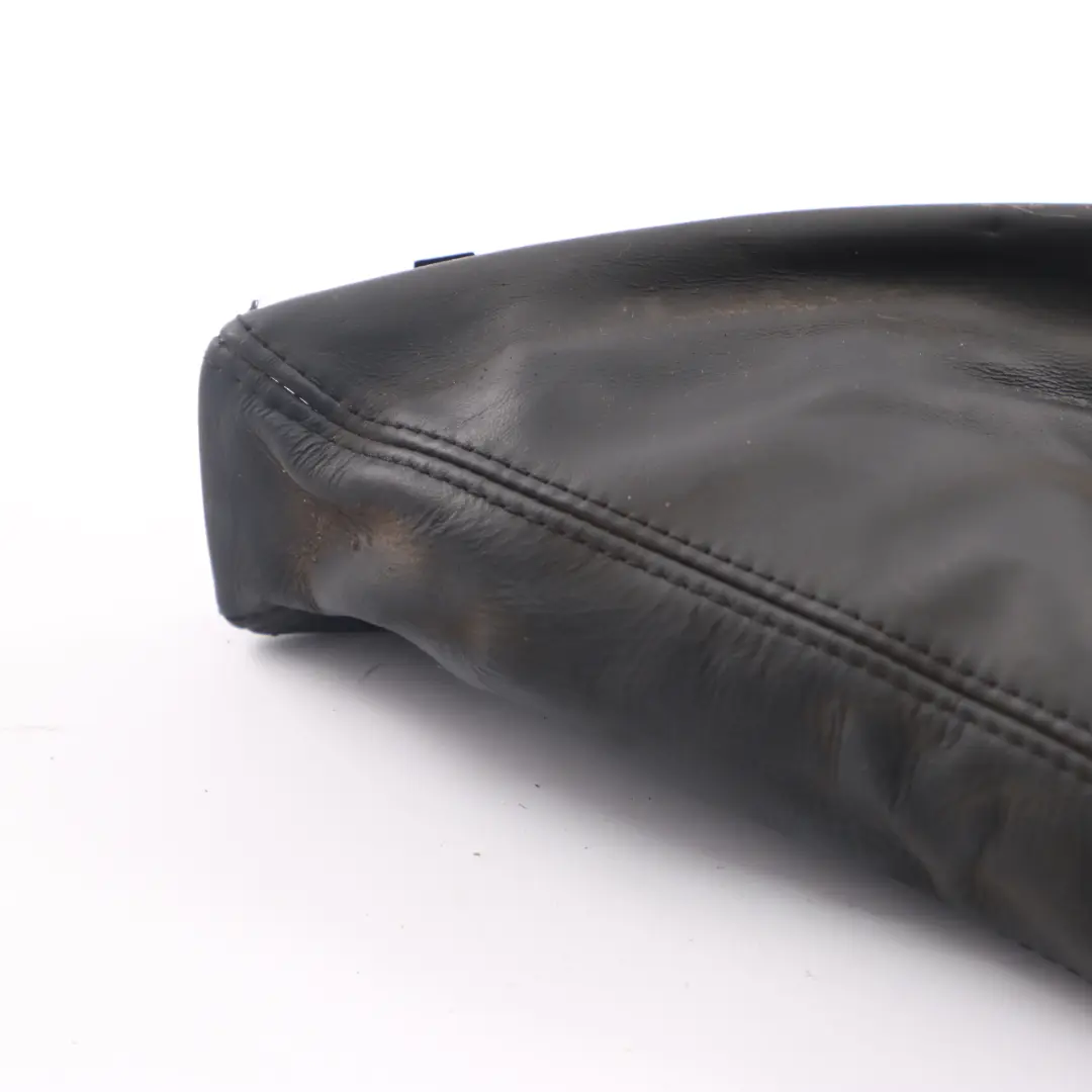 Handbrake Lever Cover Leather Black to BMW 1 Series E81 E82 E87 E88 LCI with Part number 9142753 BMW 1 Series E81 E82 E87 E88 LCI Handbrake Lever Cover Leather Black - SKU rhd-9142753 - Part number 9142753