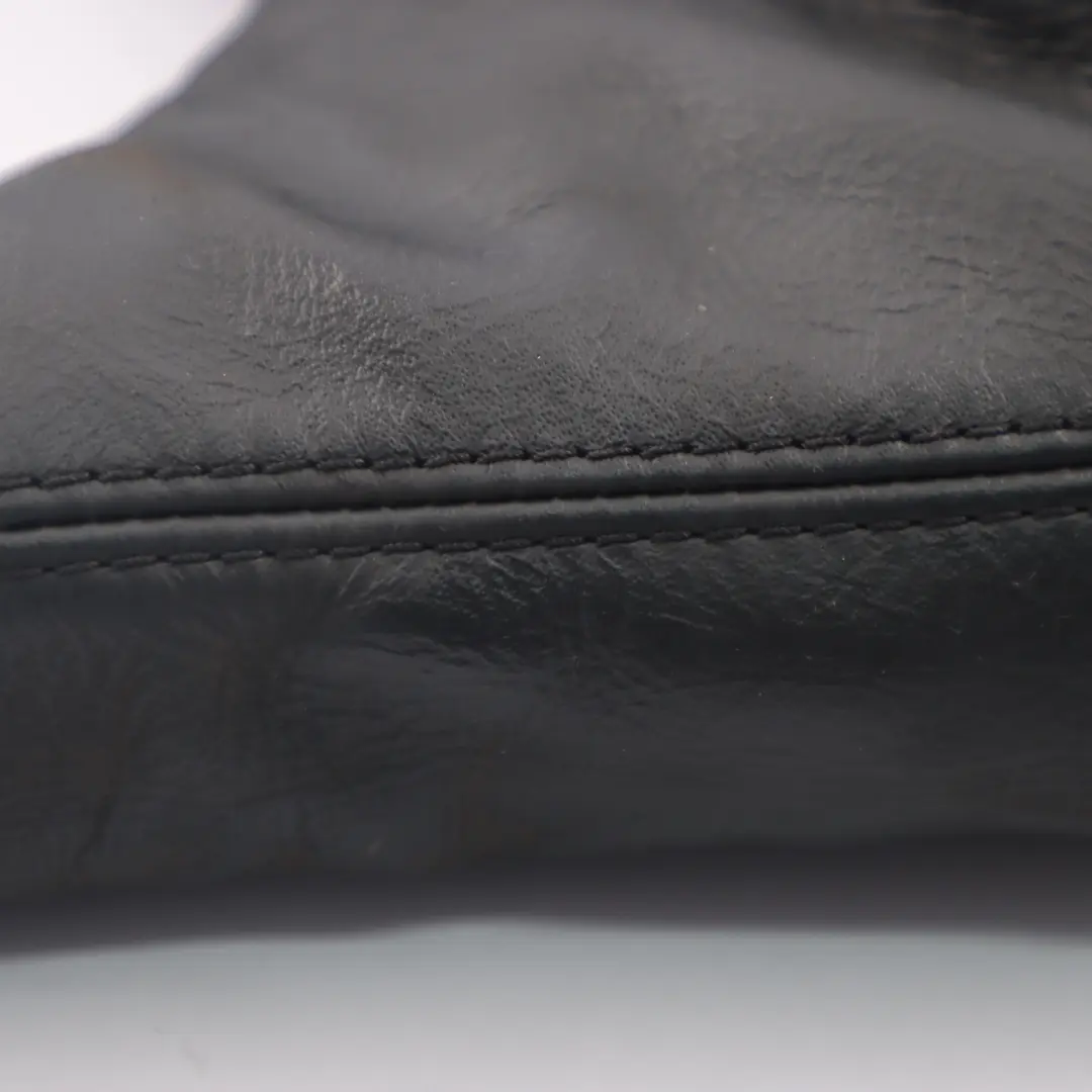 Handbrake Lever Cover Leather Black to BMW 1 Series E81 E82 E87 E88 LCI with Part number 9142753 BMW 1 Series E81 E82 E87 E88 LCI Handbrake Lever Cover Leather Black - SKU rhd-9142753 - Part number 9142753