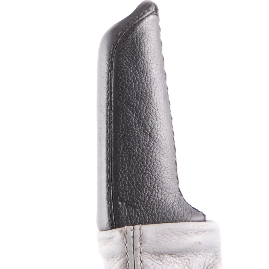 Handbrake Lever BMW E82 E87 LCI E88 Leather Cover Part Gaiter Grey to with Part number 9142754 Handbrake Lever BMW E82 E87 LCI E88 Leather Cover Part Gaiter Grey - SKU rhd-9142754 - Part number 9142754