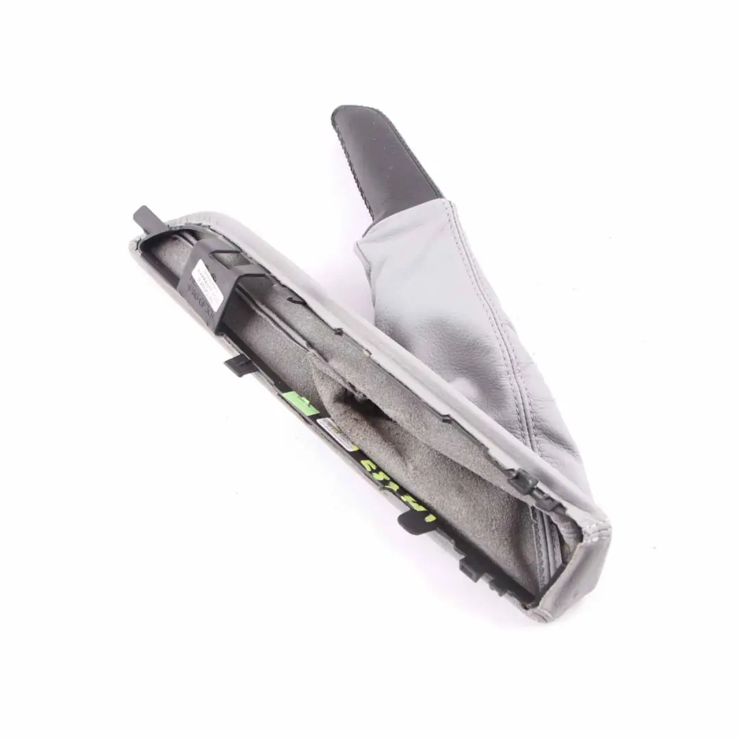  Handbrake Lever BMW E82 E87 LCI E88 Leather Cover Part Gaiter Grey - SKU rhd-9142754 - Part number 9142754