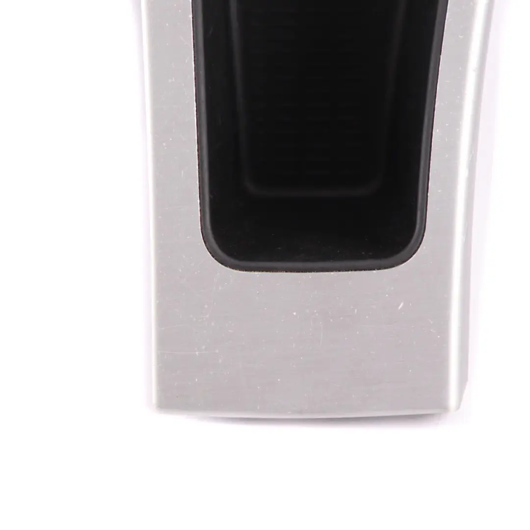 Centre Console Trim Ashtray Gear Cover Alu Feinschliff to BMW E90 LCI 1 with Part number 9145142 BMW E90 LCI 1 Centre Console Trim Ashtray Gear Cover Alu Feinschliff - SKU rhd-9145142-1 - Part number 9145142
