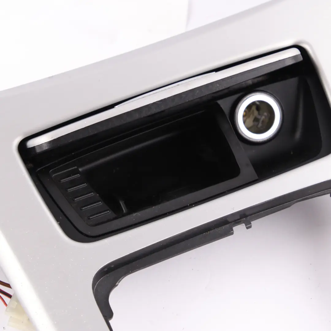 Centre Console Trim Ashtray Gear Cover Alu Feinschliff to BMW E90 LCI 1 with Part number 9145142 BMW E90 LCI 1 Centre Console Trim Ashtray Gear Cover Alu Feinschliff - SKU rhd-9145142-1 - Part number 9145142