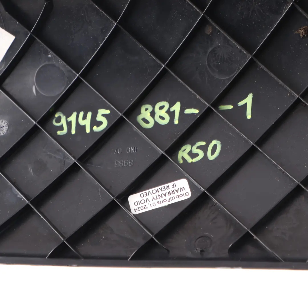 Dashboard Dash Panel Trim Strip Cover Passenger's Side Royal Grey to Mini R50 R53 with Part number 9145881 Mini R50 R53 Dashboard Dash Panel Trim Strip Cover Passenger's Side Royal Grey - SKU rhd-9145881-2 - Part number 9145881