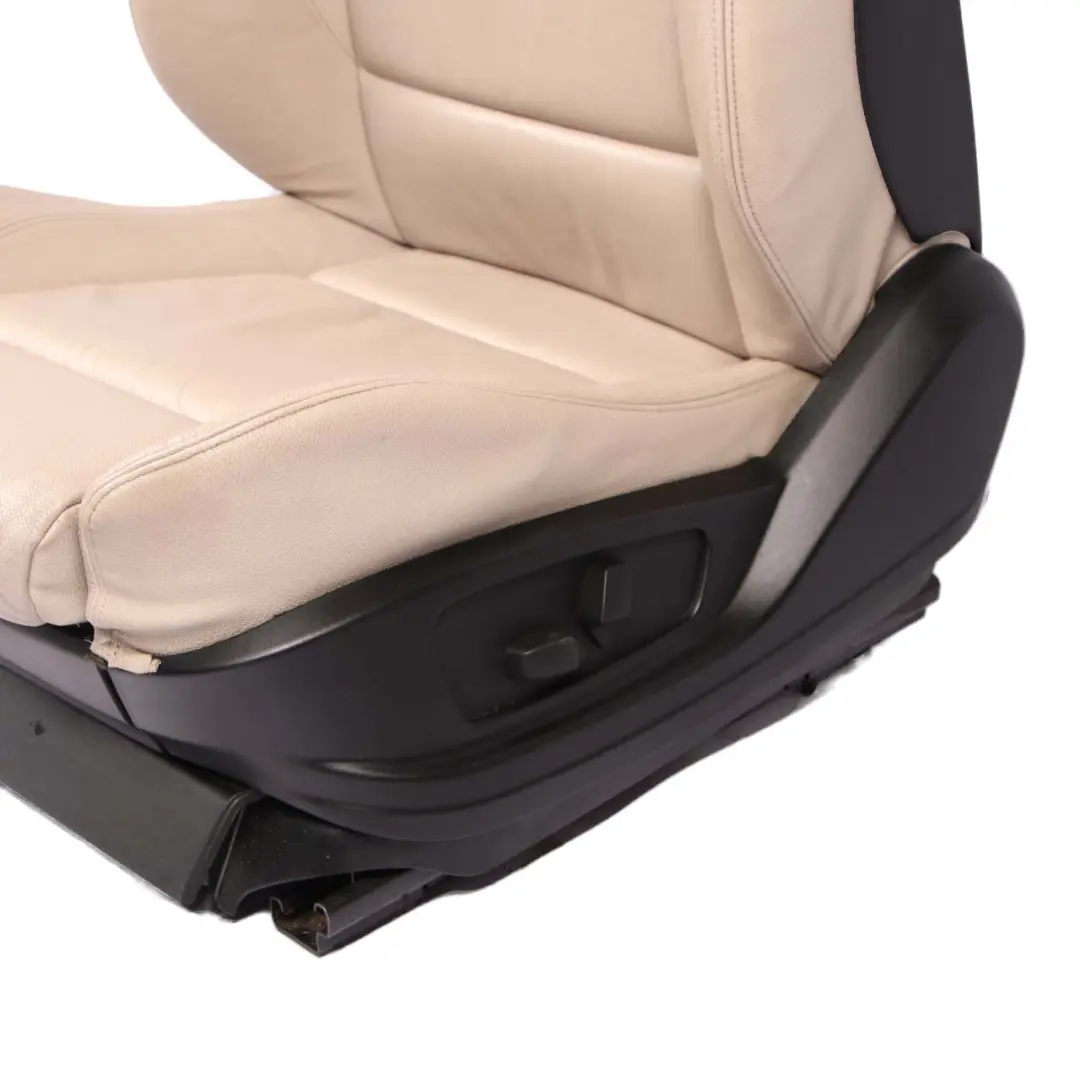 BMW X5 E70 Sport Front Left N/S Leather Nevada Oyster Seat Passenger Memory - SKU rhd-9146118-1 - Part number 9146118