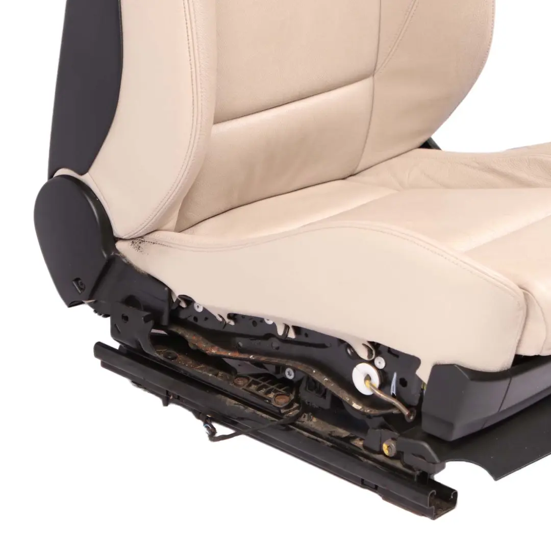 Front Left N/S Leather Nevada Oyster Seat Passenger Memory to BMW X5 E70 Sport with Part number 9146118 BMW X5 E70 Sport Front Left N/S Leather Nevada Oyster Seat Passenger Memory - SKU rhd-9146118-1 - Part number 9146118