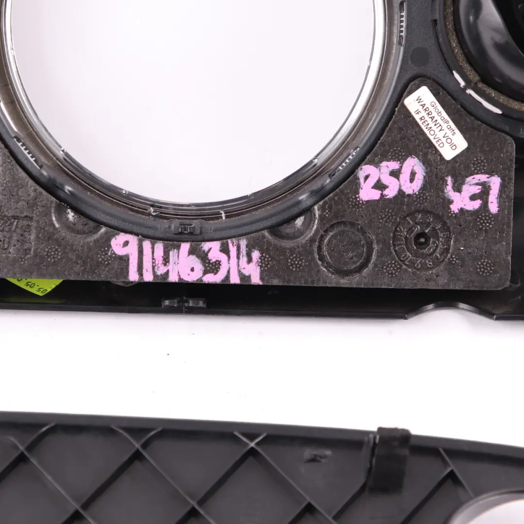 Set Dashboard Panel Trim Strip Cover Anthracite Chrome to Mini Cabrio R50 with Part number 9146314 Mini Cabrio R50 Set Dashboard Panel Trim Strip Cover Anthracite Chrome - SKU rhd-9146314 - Part number 9146314