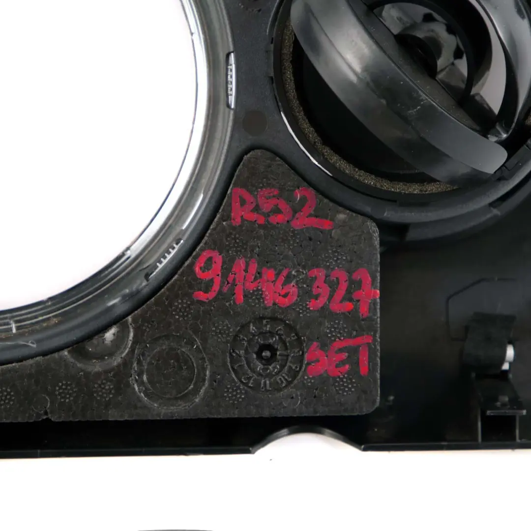 Set Dash Dashboard Panel Trim Strip Cover Pepper White to Mini Cooper One R52 with Part number 9146327 Mini Cooper One R52 Set Dash Dashboard Panel Trim Strip Cover Pepper White - SKU rhd-9146327 - Part number 9146327