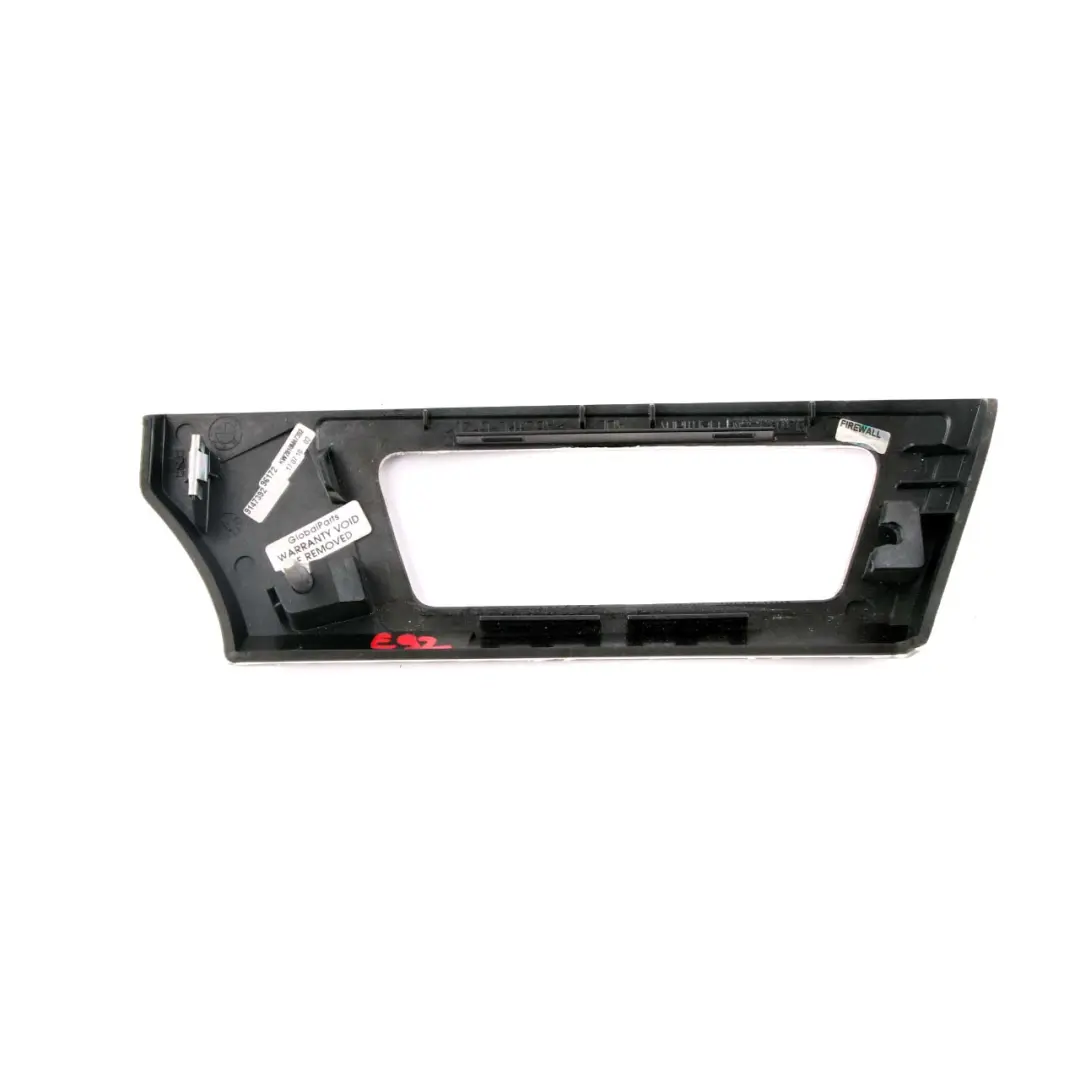 Trim Cover Right O/S Aluminium Feinschliff to BMW 3 Series 1 E90N E91 Dash with Part number 9147392 BMW 3 Series 1 E90N E91 Dash Trim Cover Right O/S Aluminium Feinschliff - SKU rhd-9147392-1 - Part number 9147392