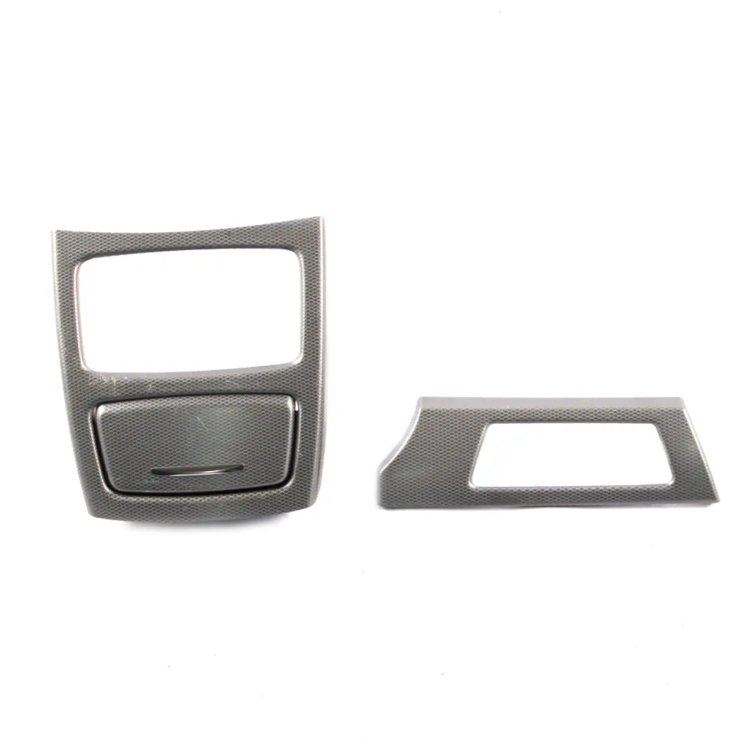  Dashboard Trim BMW E92 Interior Cover Centre Console Strip Set Glacier Silver - SKU rhd-9148505-2 - Part number 9148505