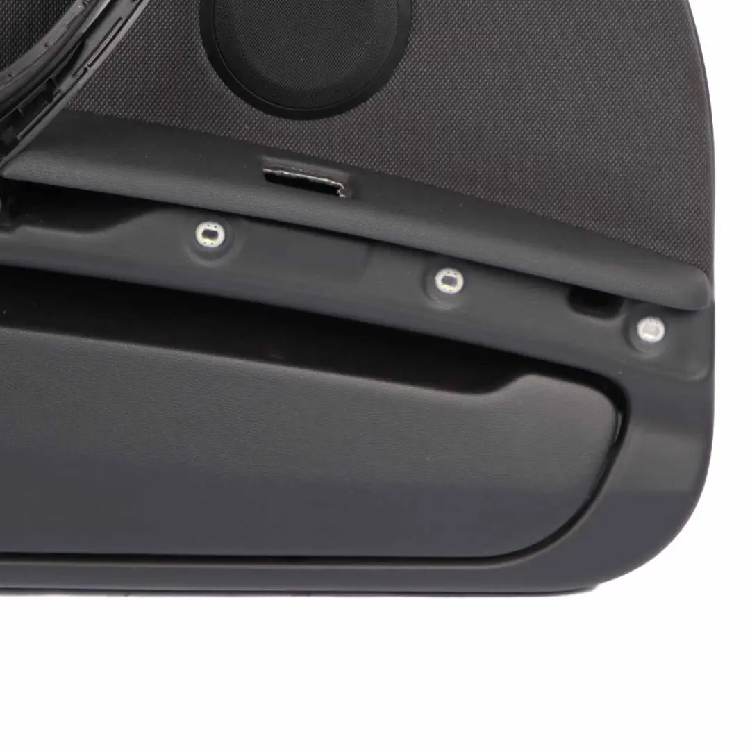 Door Card Front Left N/S Lining Trim Panel Cloth Leather Anthracite to BMW E92 E93 with Part number 9152715 BMW E92 E93 Door Card Front Left N/S Lining Trim Panel Cloth Leather Anthracite - SKU rhd-9152715 - Part number 9152715