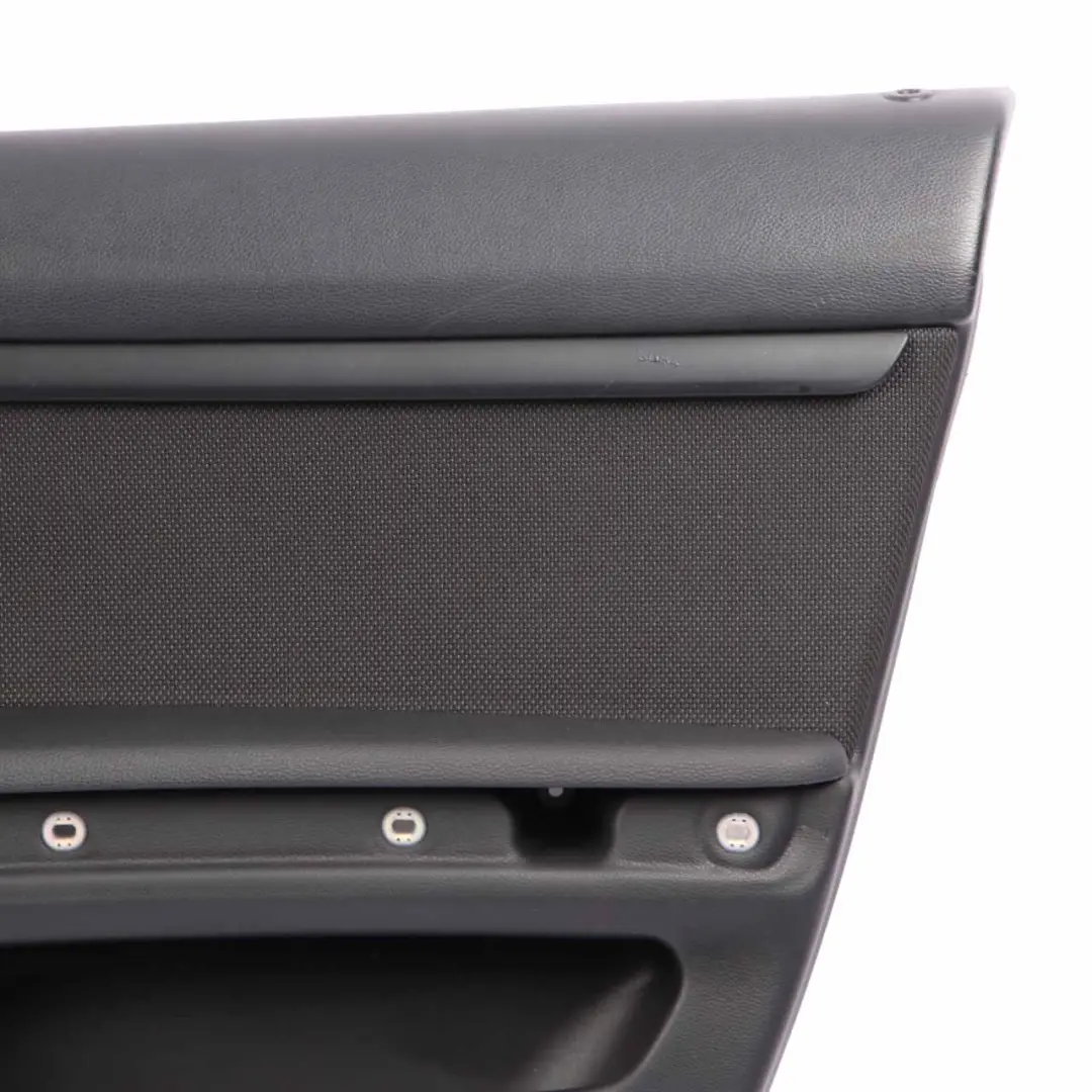 BMW E92 E93 Door Card Front Right O/S Lining Trim Panel Cloth Leather Anthracite - SKU rhd-9152716 - Part number 9152716