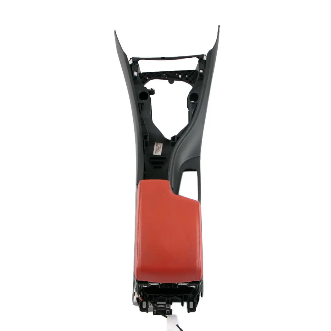 Centre Console Black Red Armrest Storage Tray Trim Panel Cover to BMW E90 E92 with Part number 9153215 BMW E90 E92 Centre Console Black Red Armrest Storage Tray Trim Panel Cover - SKU rhd-9153215-2 - Part number 9153215