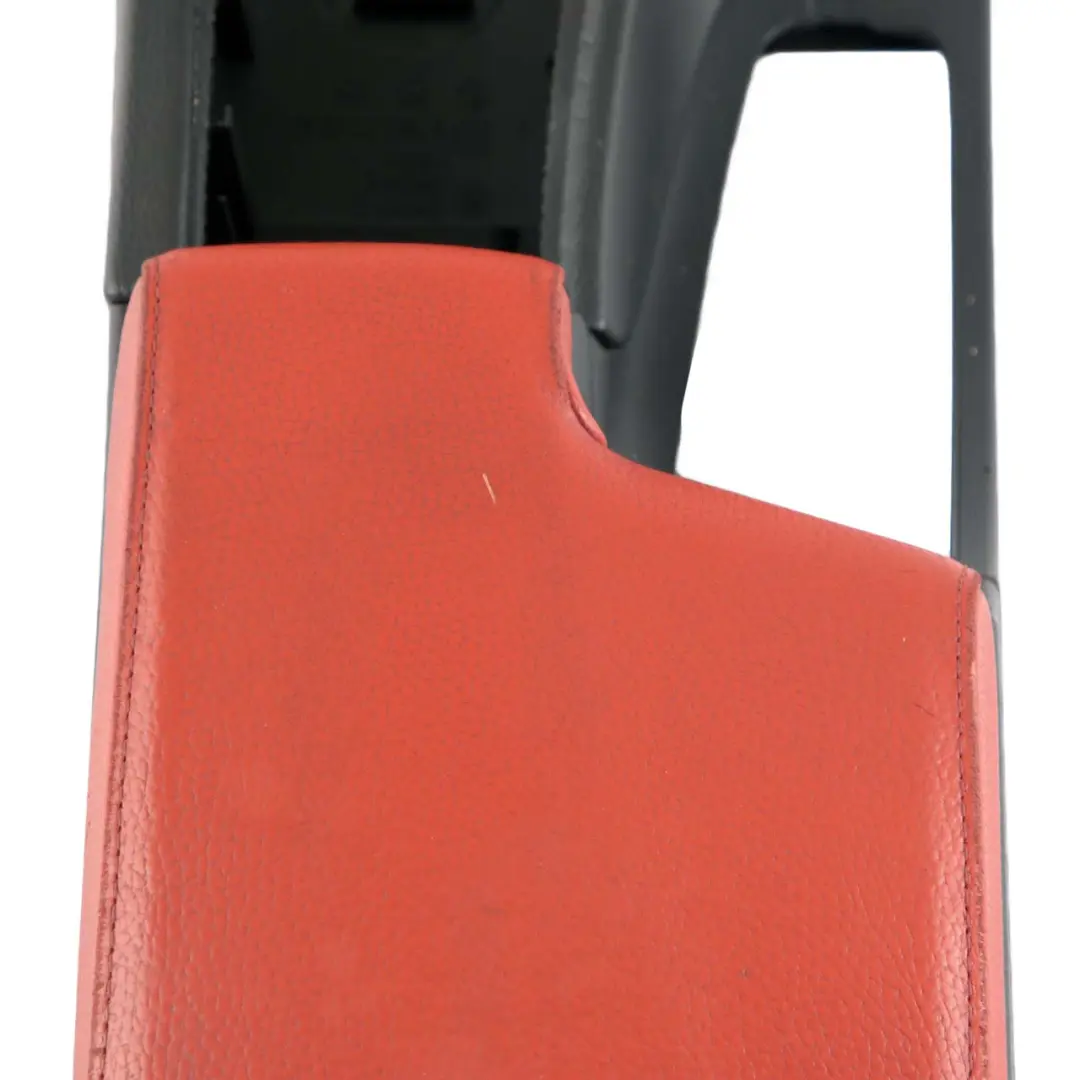BMW E90 E92 Centre Console Black Red Armrest Storage Tray Trim Panel Cover - SKU rhd-9153215-2 - Part number 9153215