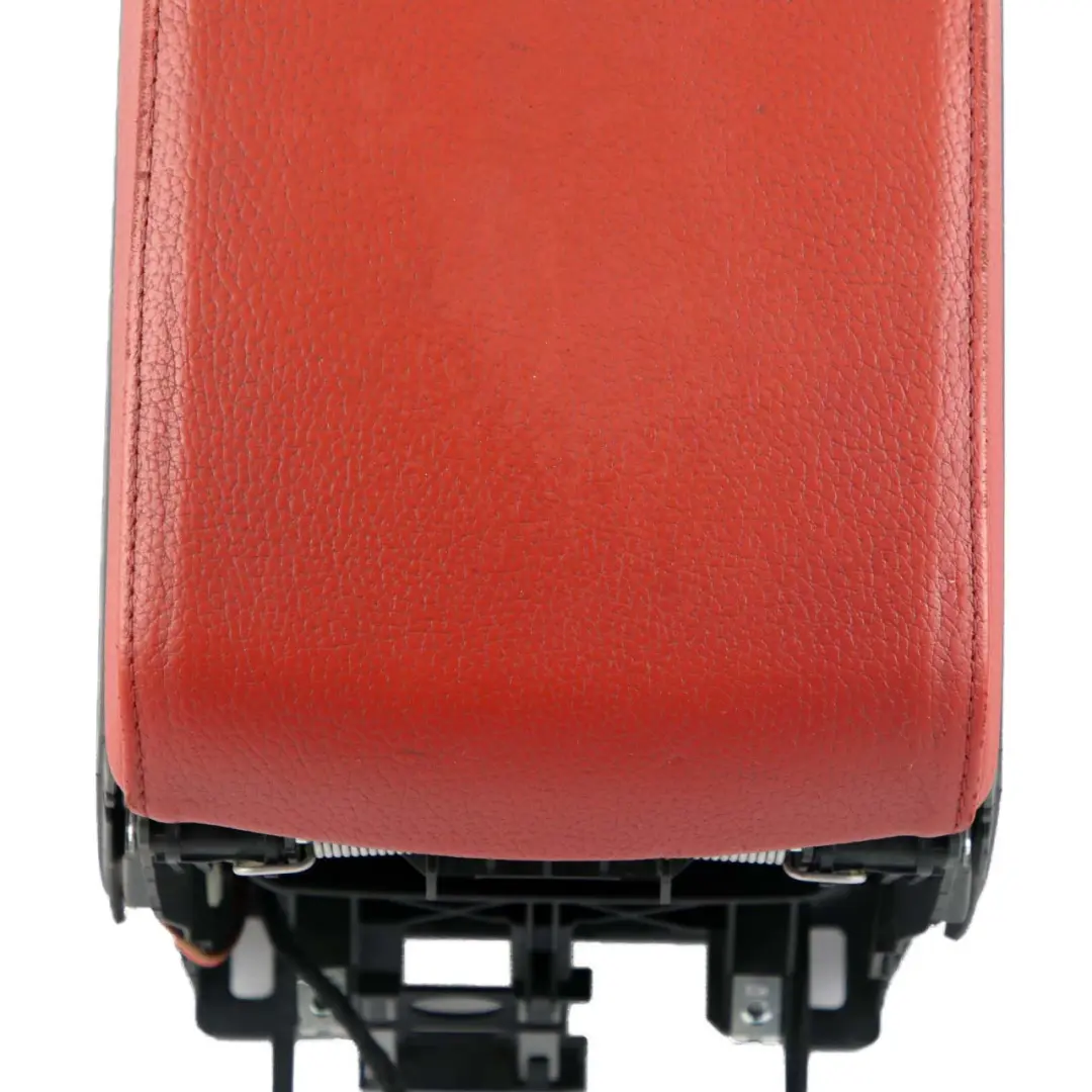 BMW E90 E92 Centre Console Black Red Armrest Storage Tray Trim Panel Cover - SKU rhd-9153215-2 - Part number 9153215